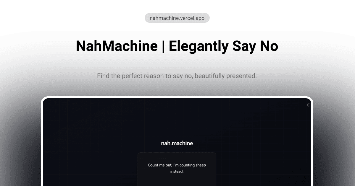 Nahmachine