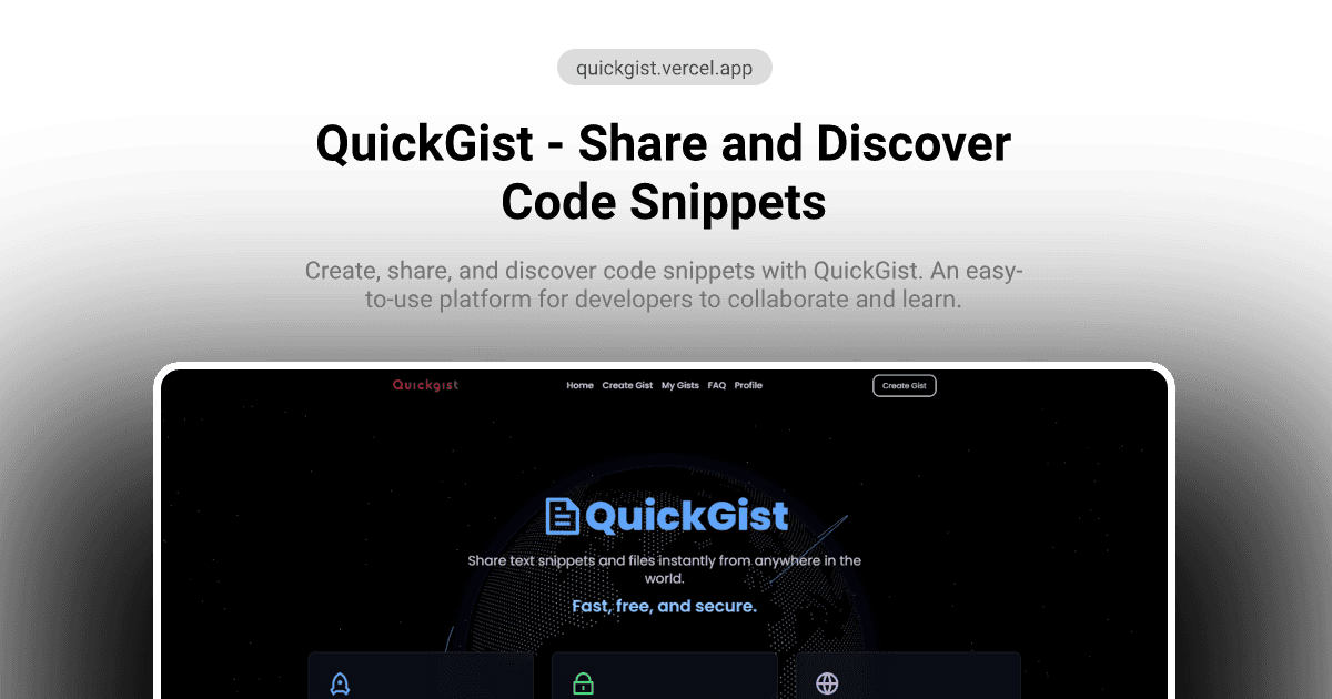QuickGist